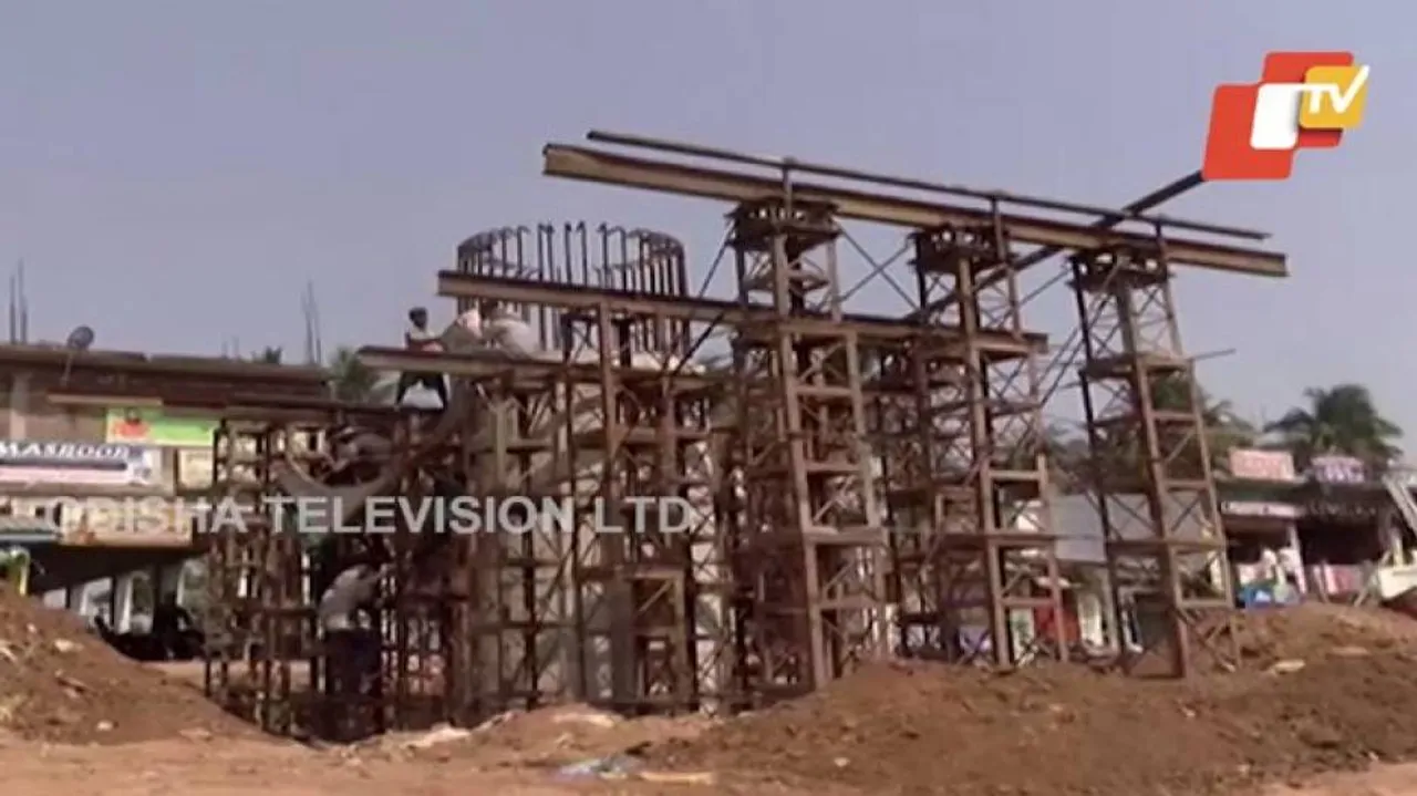 Inordinate Delay In Jatni Flyover Construction Irks Residents