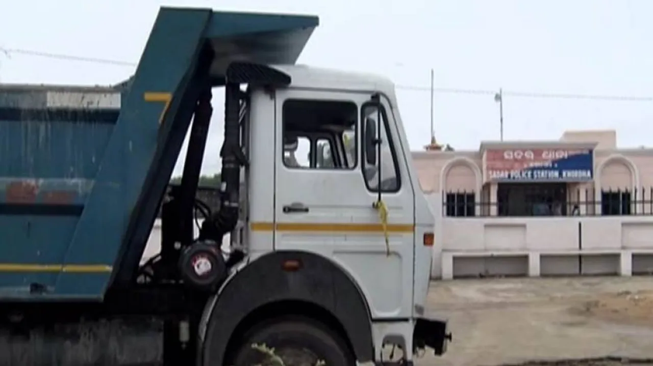 14 Trucks Engaged In Illegal Stone Quarrying Seized In Khurda