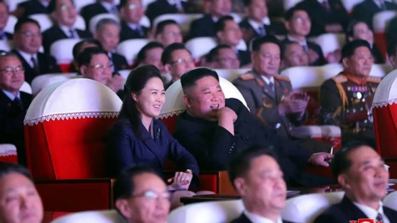 Kim Jong-un's Wife Makes 1st Public Appearance After Over 1 Year