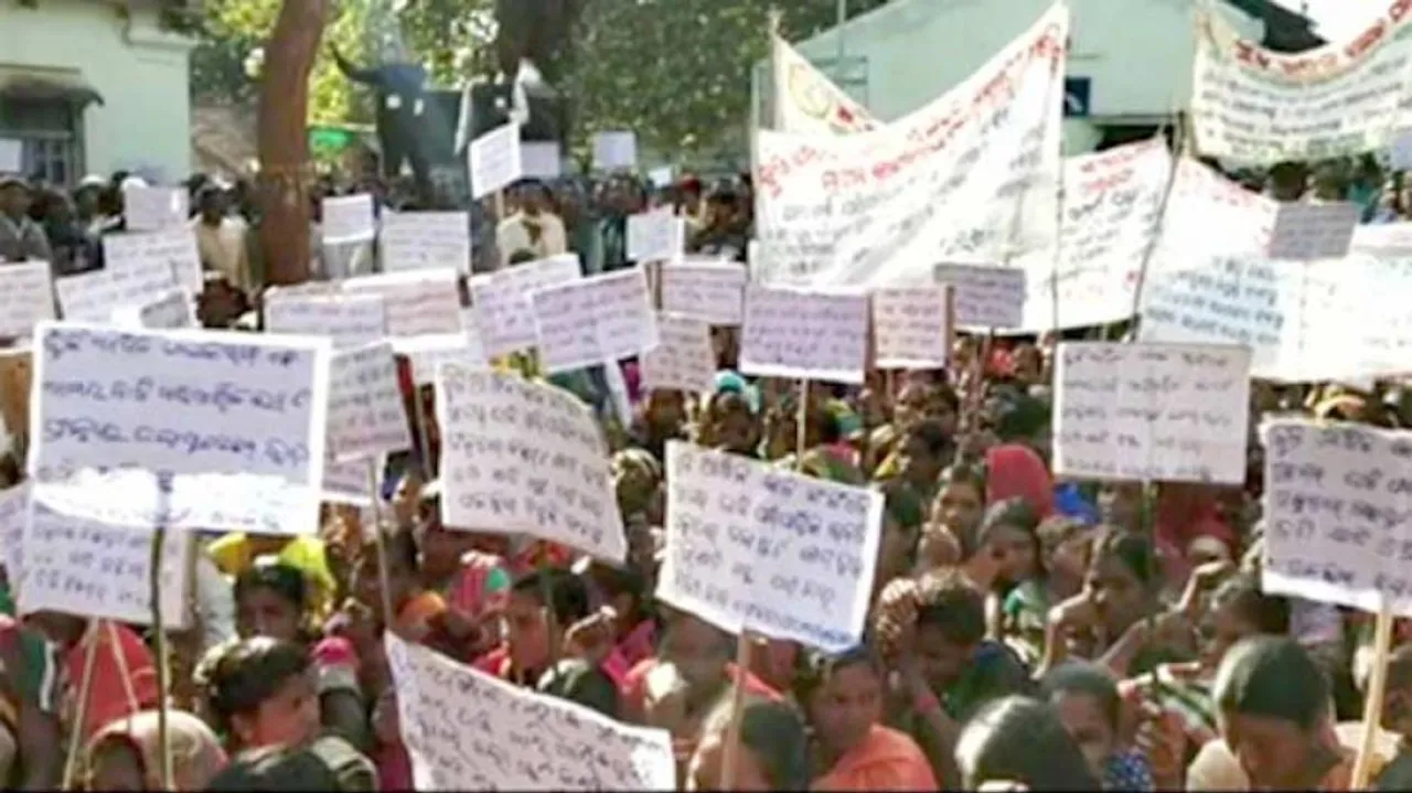 Jalaput dam displaced protest government apathy