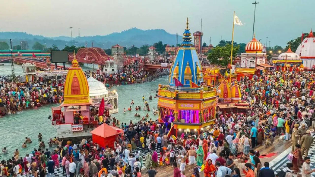 Kumbh Mela: Lakhs Of Devotees Gather For Shahi Snan In Haridwar To Take Holy Dip