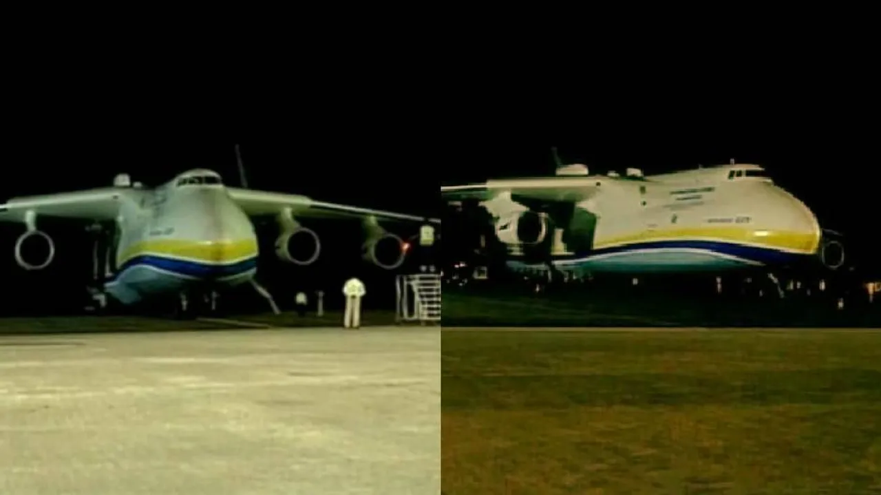 World's largest cargo aircraft lands at Hyderabad airport