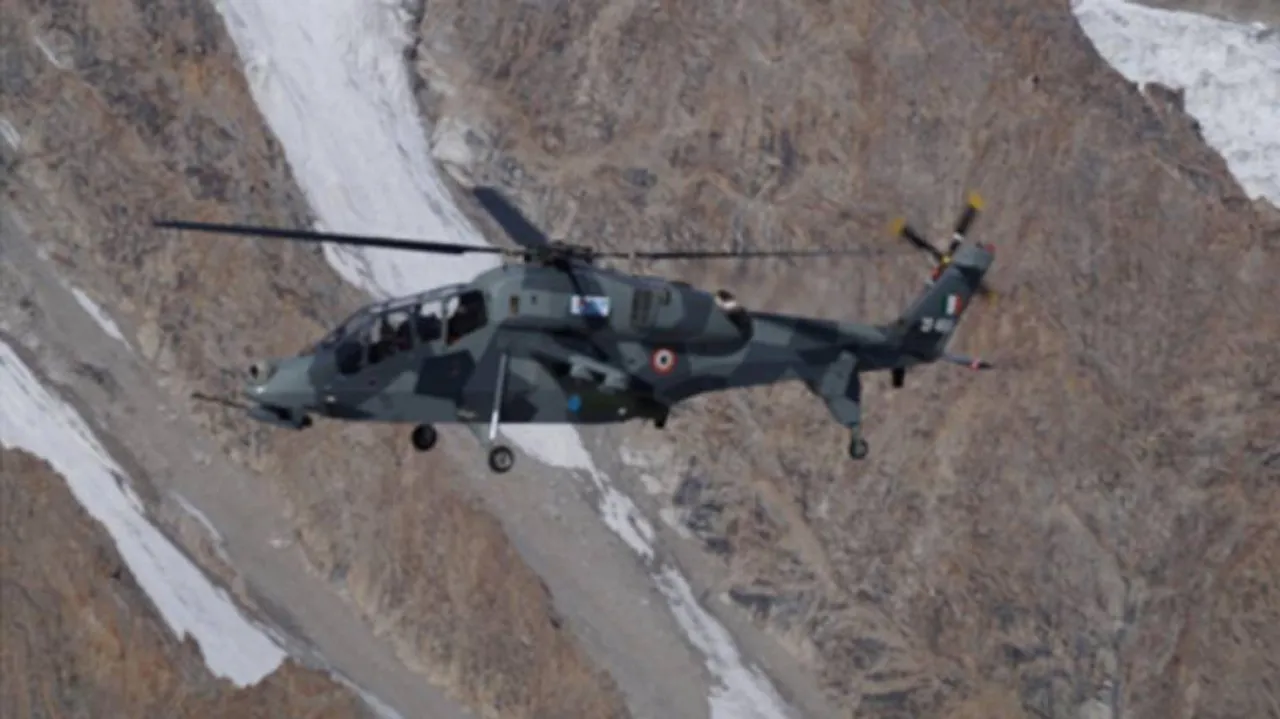 Indigenous Light Combat Choppers Deployed In Ladakh
