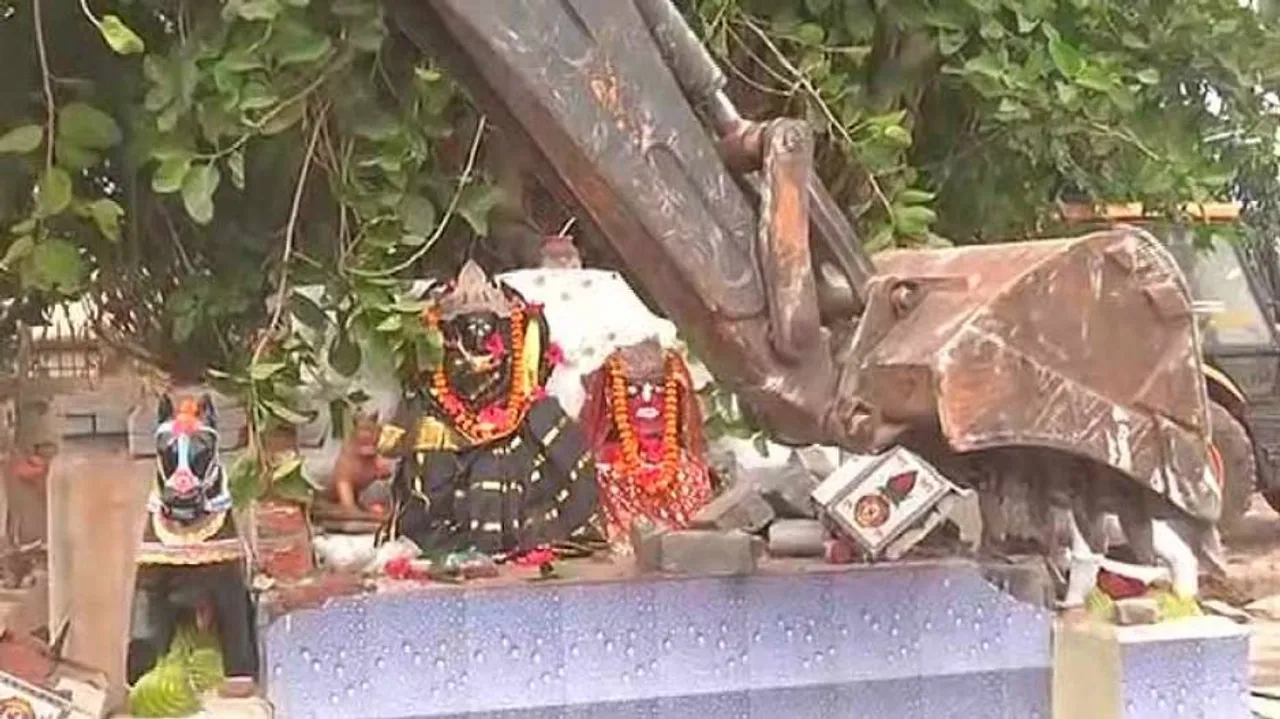Eviction Near Lingaraj Temple Resumes