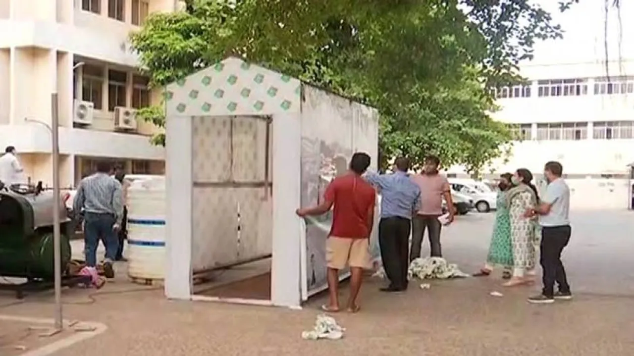 Coronavirus Outbreak: Odisha Firm Develops Walkthrough Disinfection Kiosk