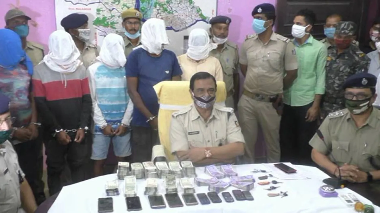 Odisha: Police Solves Rs 21 lakh Armed Dacoity Case At Sonepur, Arrests Five