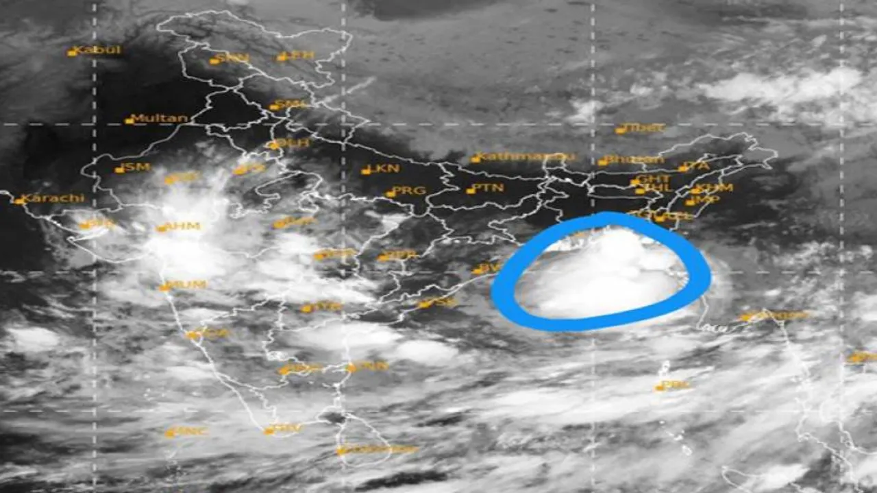 Heavy Rainfall Alert For 17 Odisha Districts In Next 24 Hours