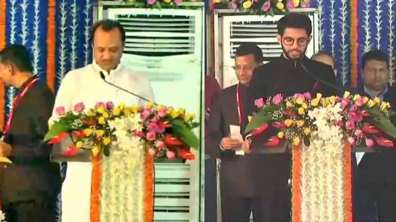 Maha Cabinet Expansion: Uddhav Inducts 35 Ministers, Ajit Pawar Dy CM