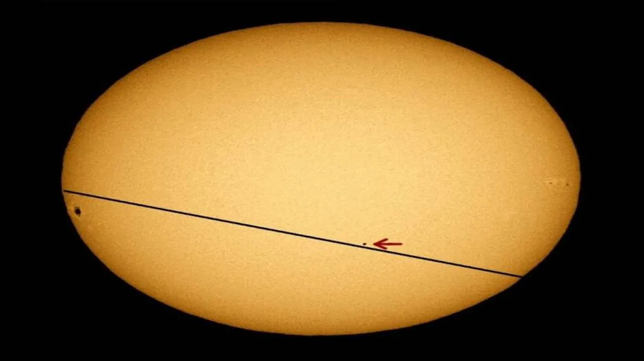 Rare Mercury transit across Sun on May 9