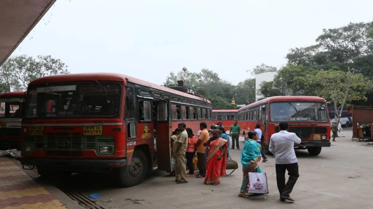 MSRTC bus operations resume as staff call off stir
