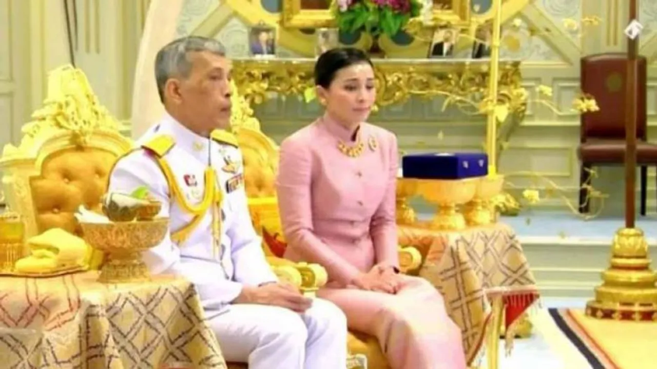 Thailand's King marries bodyguard, names her queen