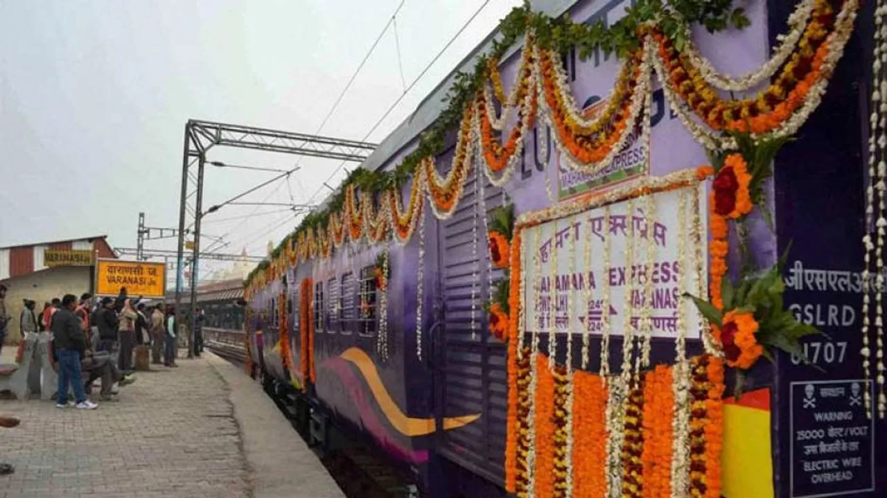 Modi flags off Mahamana Express