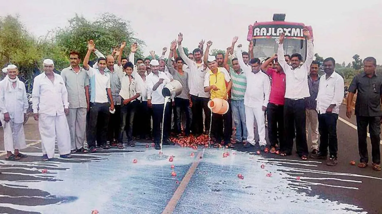 Peasant-sponsored Maharashtra shutdown starts