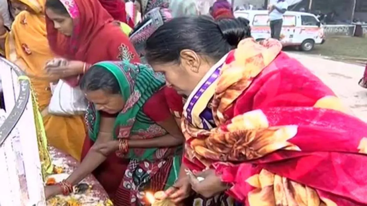Religious dips, special prayers mark 'Makar Sankranti' in Odisha