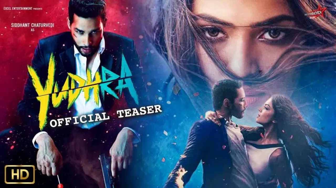 Malavika Mohanan Siddhant Chaturvedi's Loved Up Yudhra Teaser; Rajkummar Rao Janhvi Kapoor's Roohi Update
