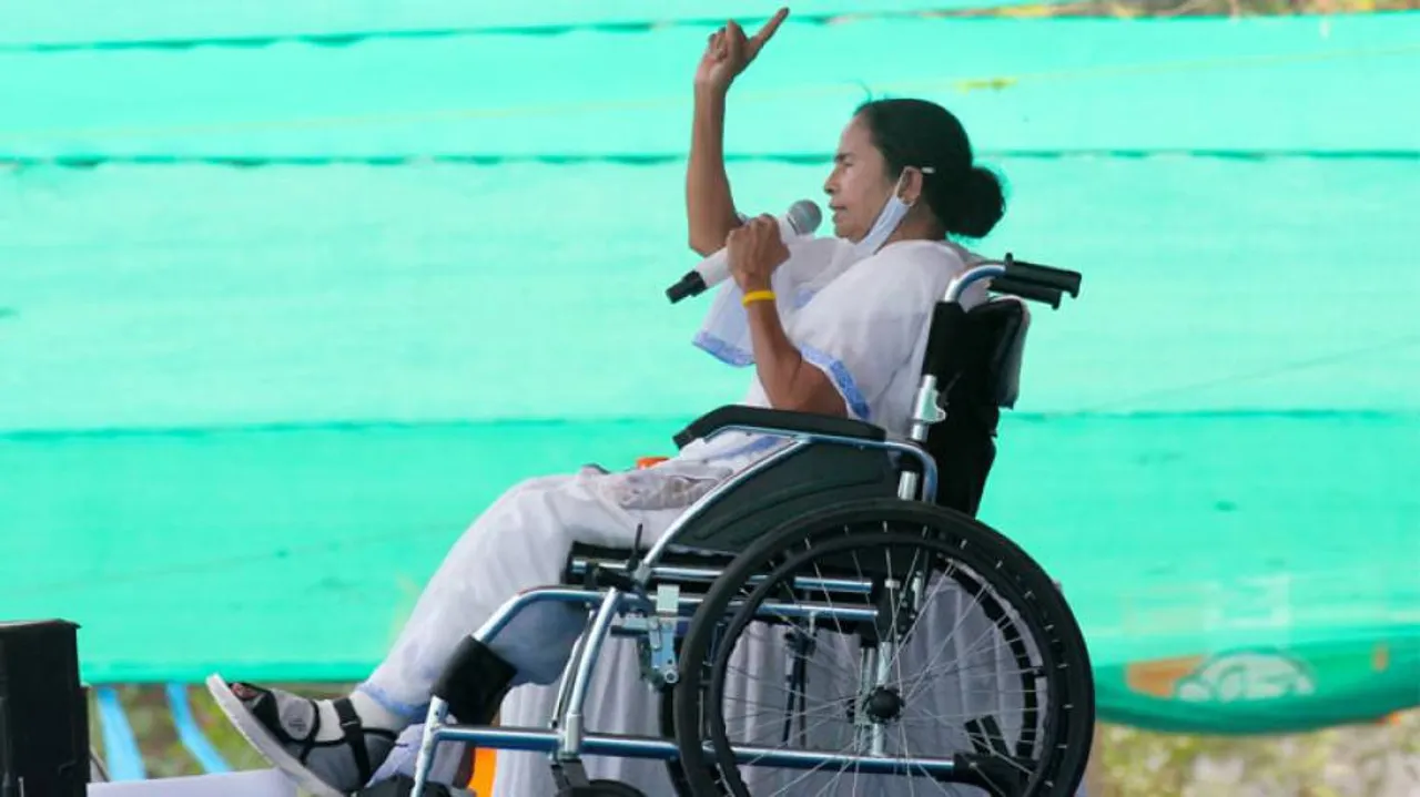 Bengal CM Mamata Banerjee Barred From Campaigning For 24 Hrs