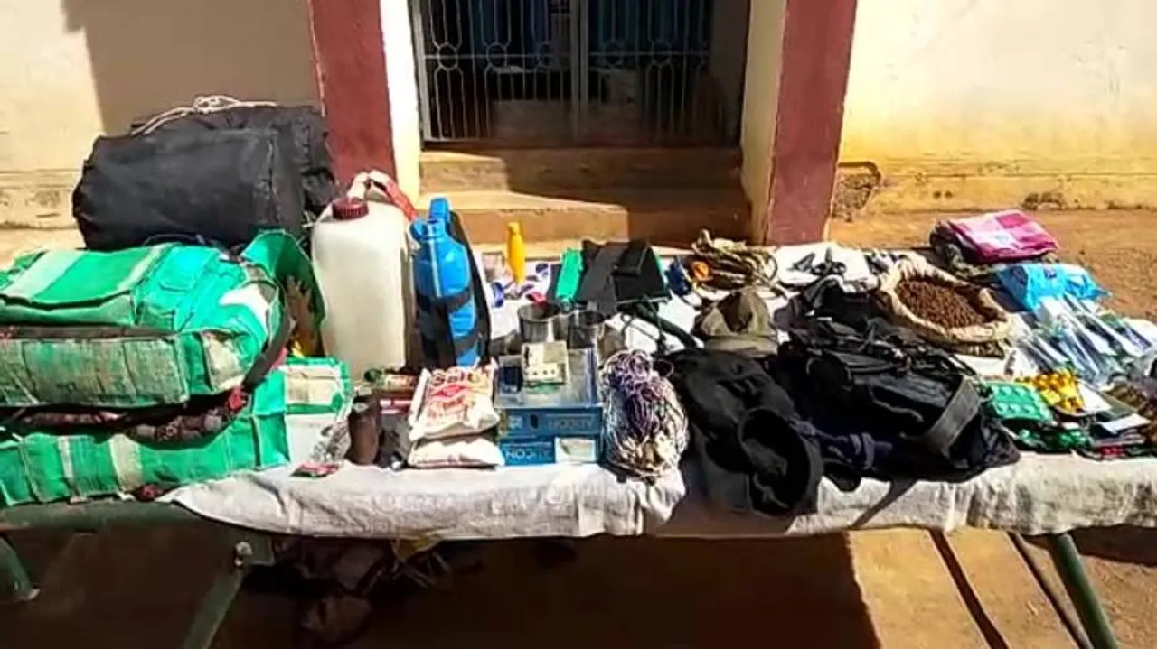 Hand Grenades, Explosives Seized After Exchange Of Fire Between Maoists & Security Forces In Odisha