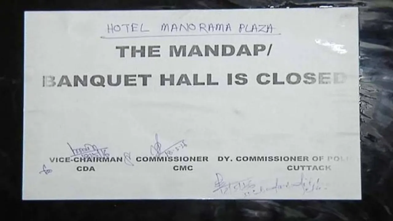 CMC seals 21 more ‘illegal’ marriage mandaps