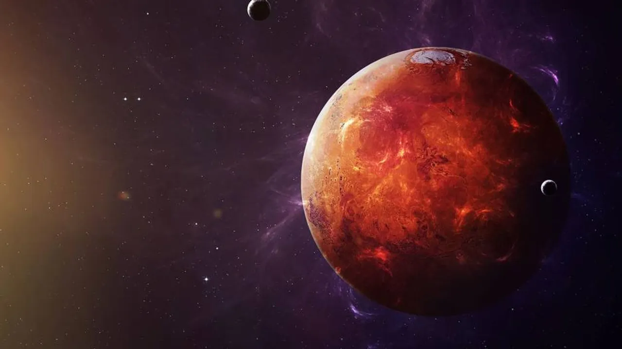 Solar activity doubles radiation levels on Mars