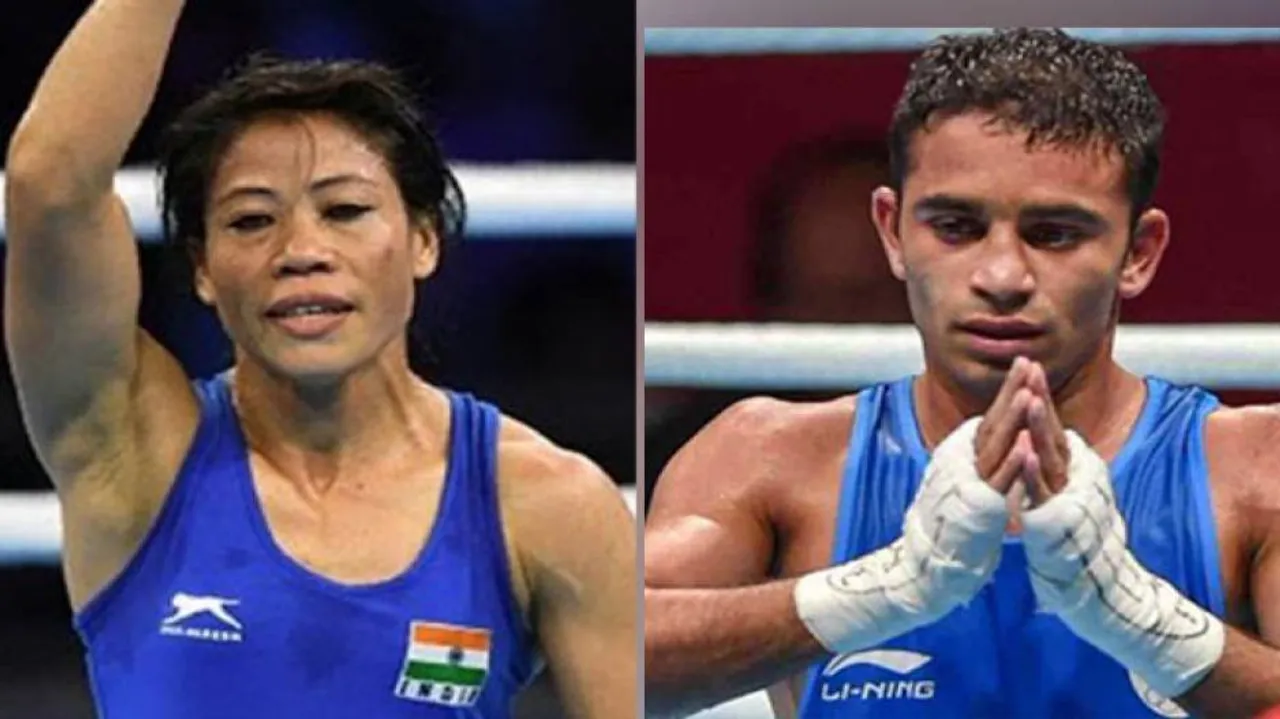 Mary Kom, Amit Panghal Enter QFs Of Asian Olympic Qualifiers, Gaurav Solanki Bows Out