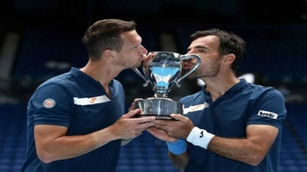 Australian Open: Dodig, Polasek Clinch Men's Doubles Title