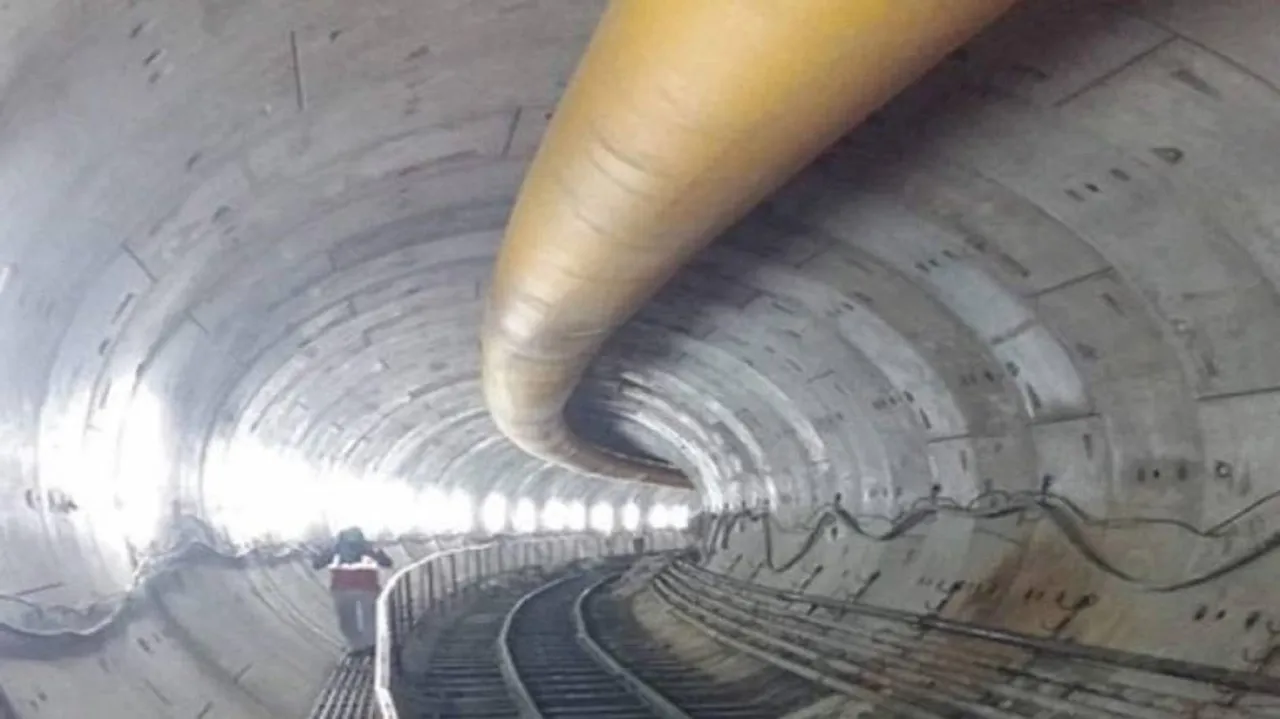 India's Deepest Metro Ventilation Shaft Completed