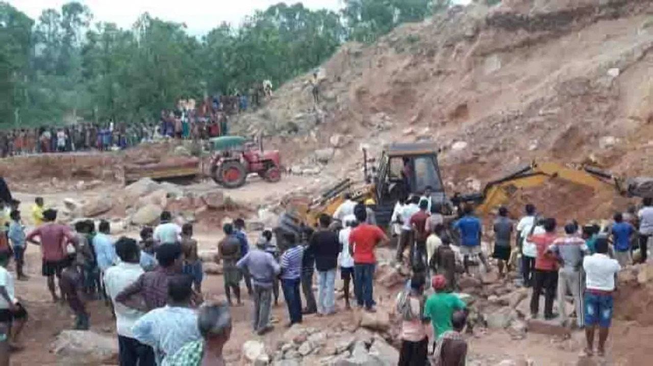 Three labourers killed, 1 injured in landslide during soil mining in Odisha