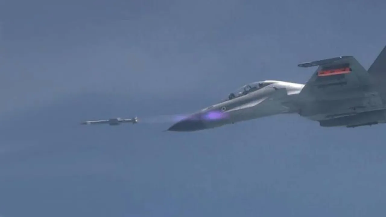 India Successfully Test-Fires Air-To-Air Missile Astra