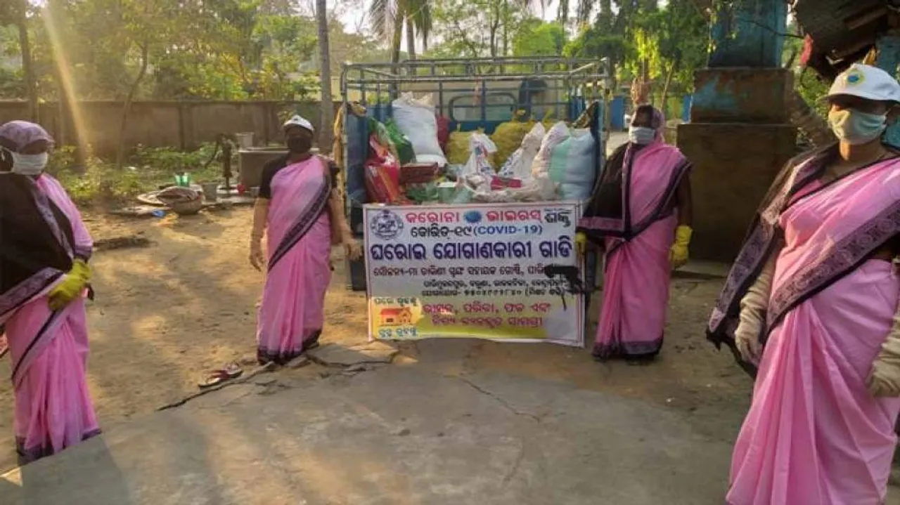 Mission Shakti SHGs working to fight coronavirus pandemic in Odisha
