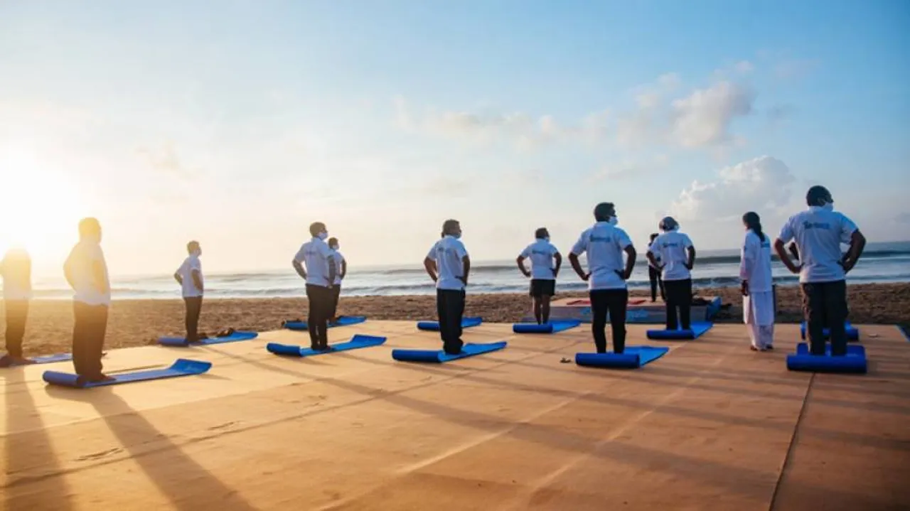Mo Beach Yoga Kicks Off In Puri For Covid Survivors