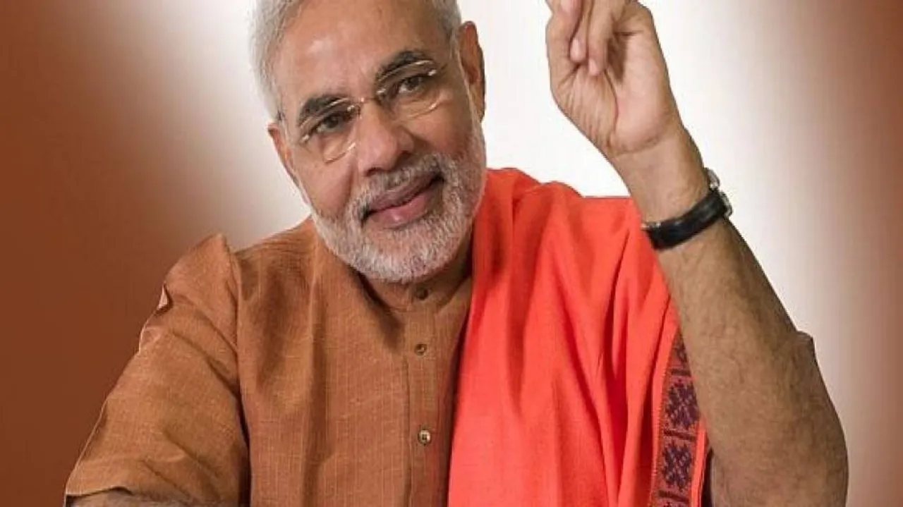 Modi arrives in Patna to kick-start BJP's poll campaign 