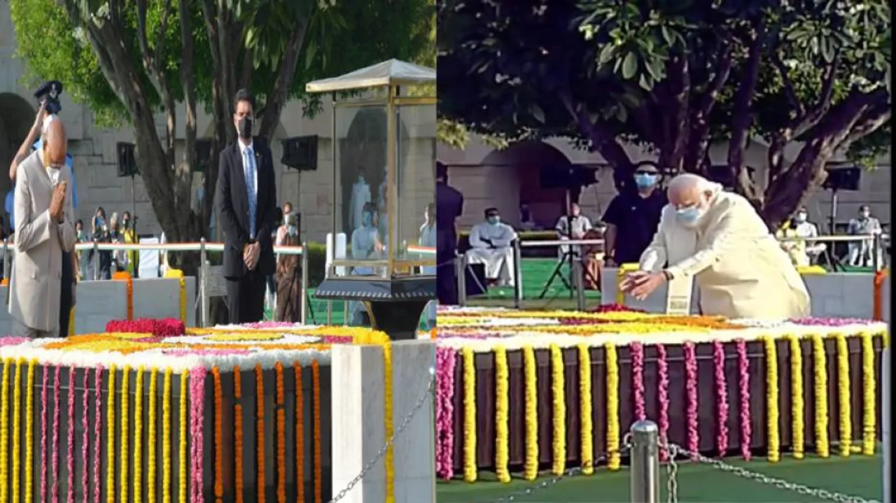 Prez Kovind, PM Modi Pay Tributes To Mahatma Gandhi On His 151 Birth Anniversary