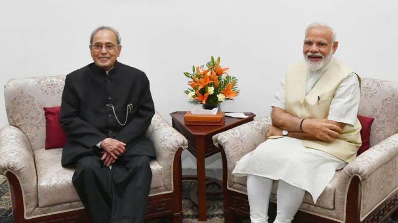 Modi Earned And Achieved His Success: Former President Late Pranab Mukherjee In Memoir