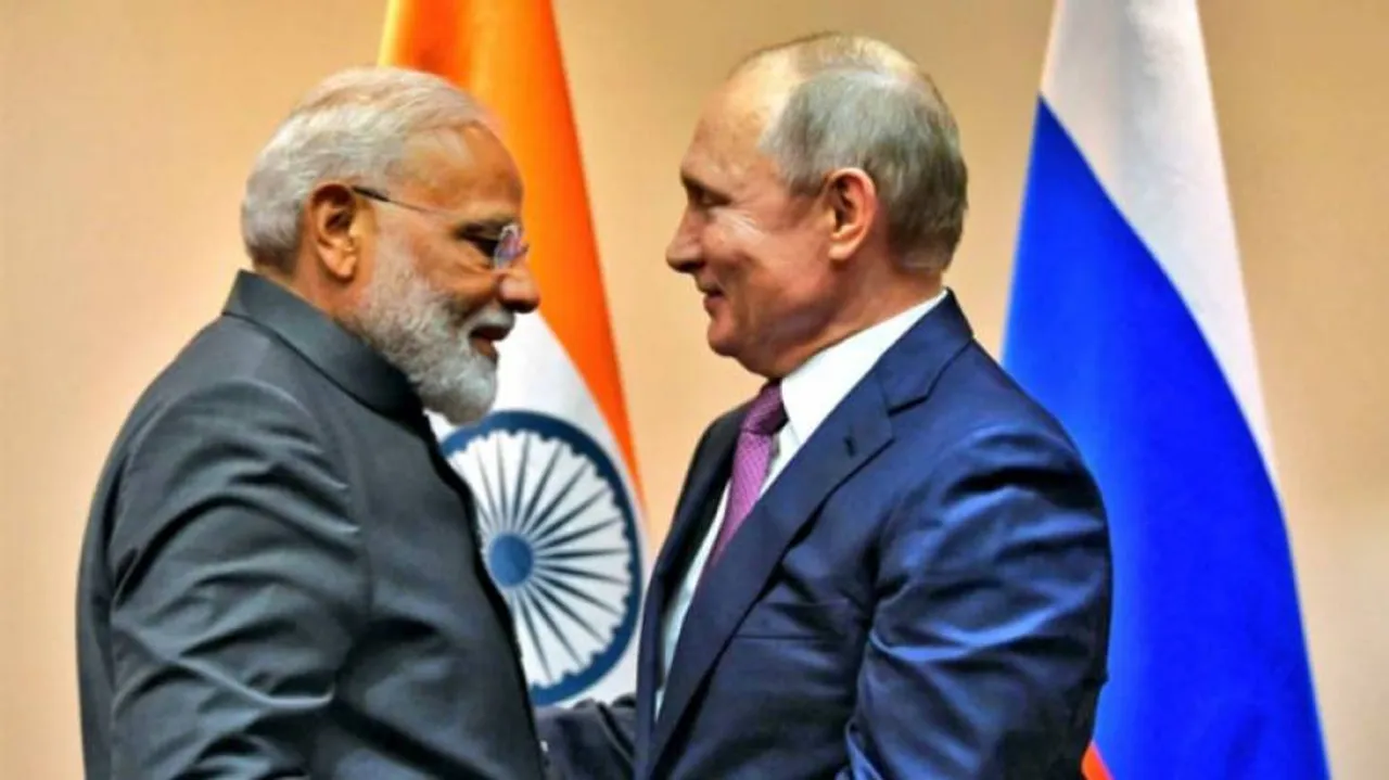 PM Modi meets Russian President Vladimir Putin in Bishkek