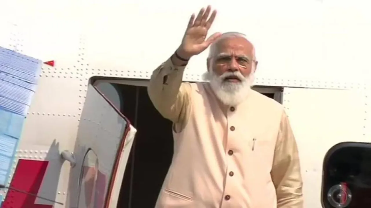 PM Narendra Modi Flags Off Seaplane Service In Gujarat