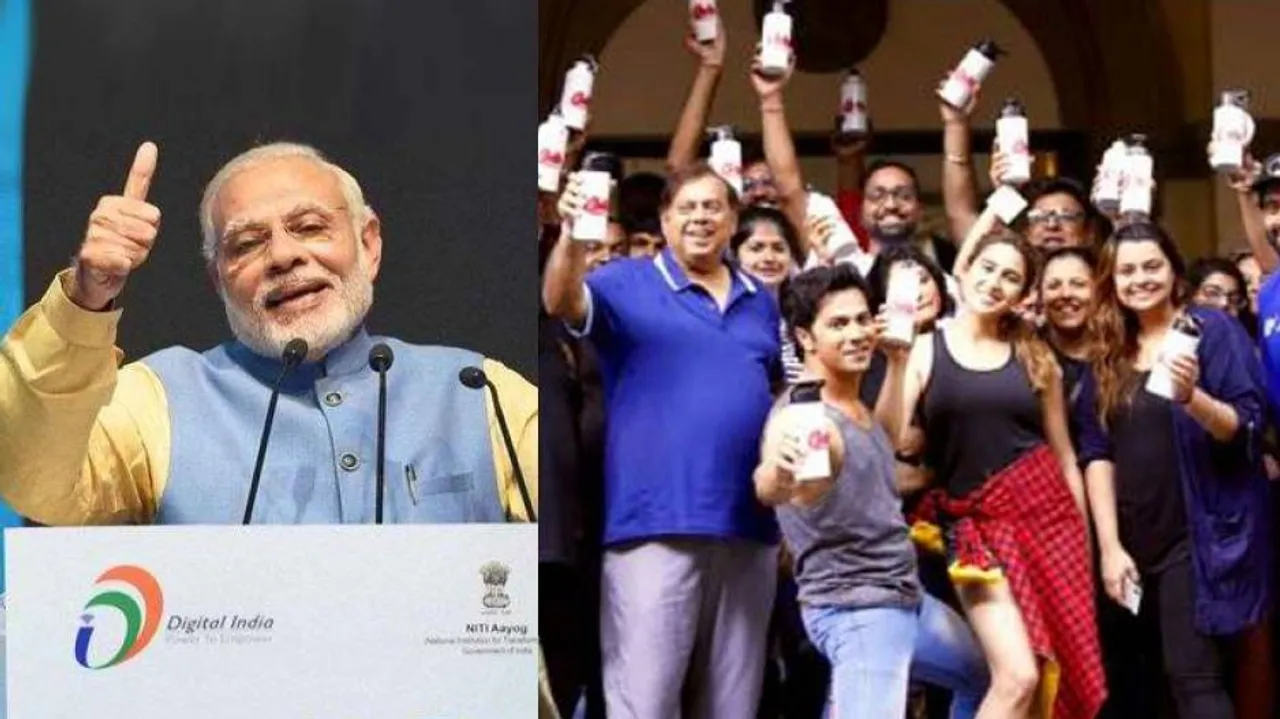 PM Modi Lauds 'Coolie No. 1' Team For Plastic-free Sets