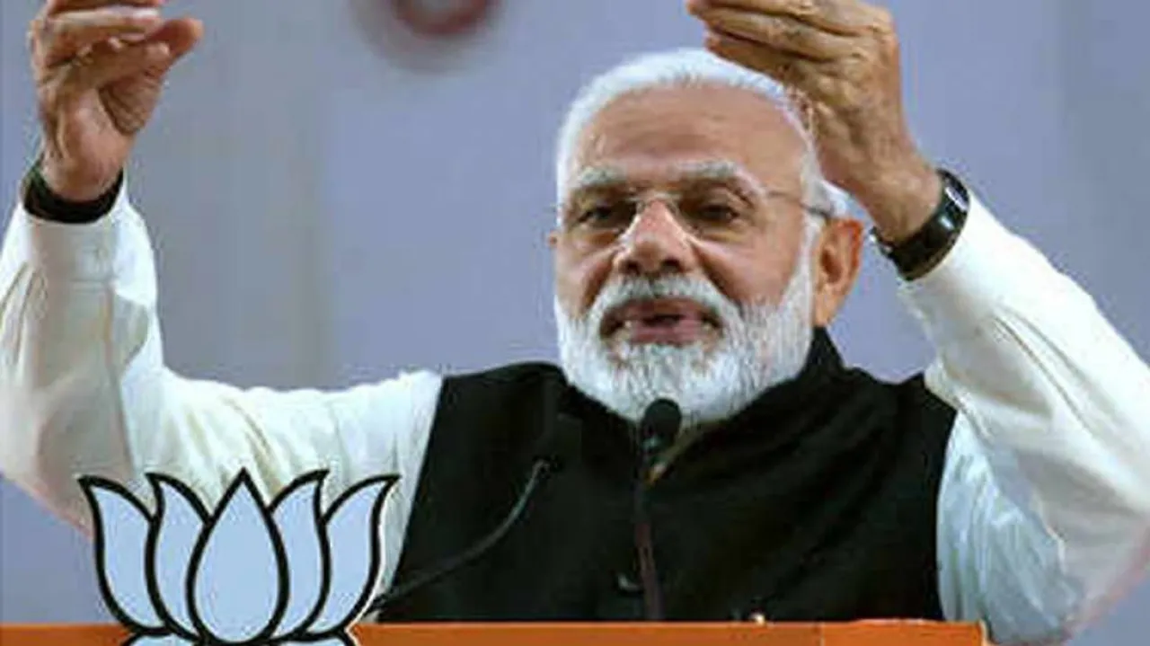 Congress manifesto document of lies: Modi