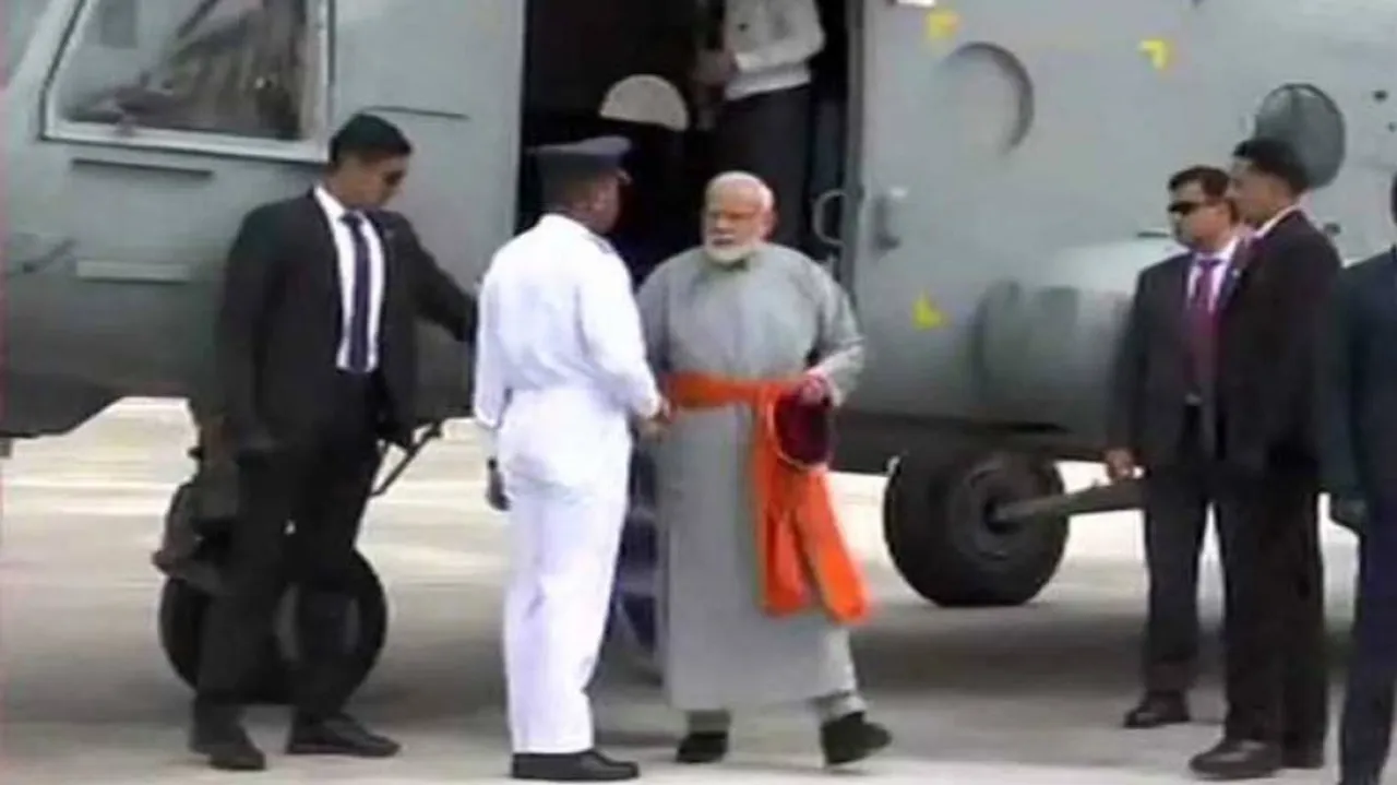 PM Modi sets off for Kedar-Badri darshan