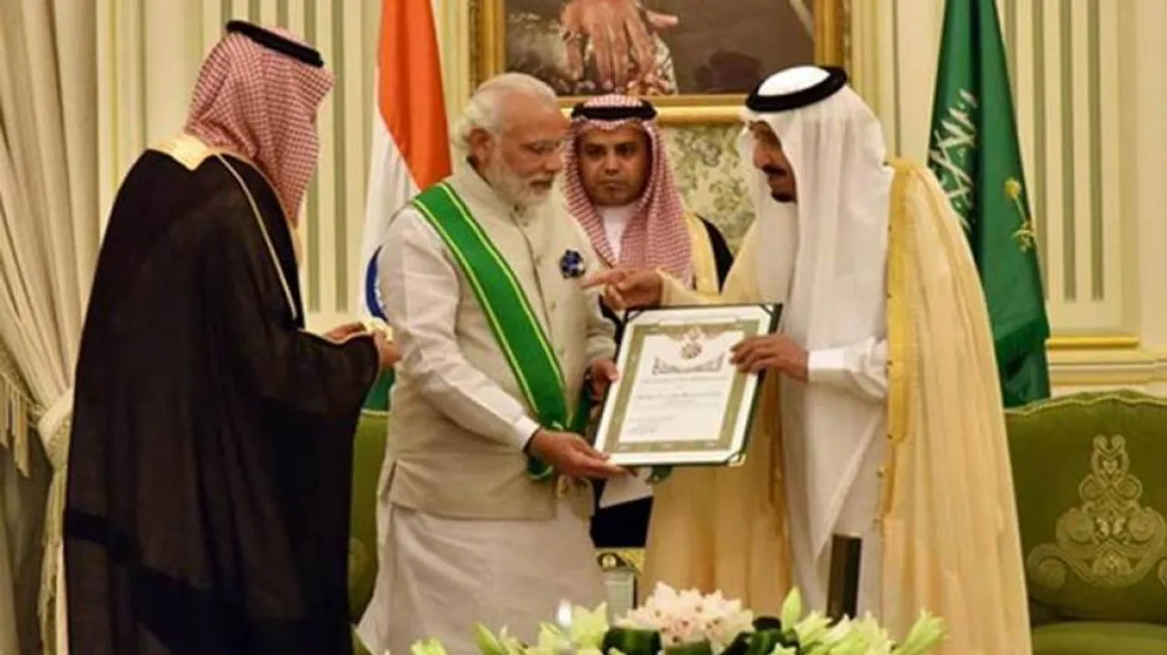 UAE awards Modi highest civilian honour