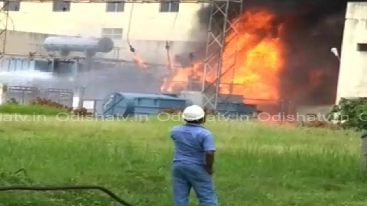 Nalco’s CPP transformer gutted in fire mishap
