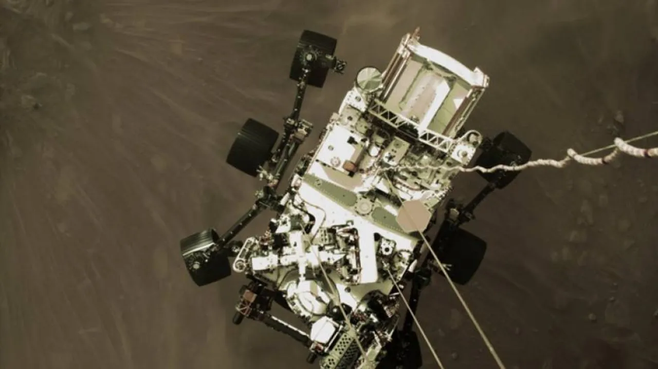 NASA Releases Audio From Mars, Video Of Perseverance Landing