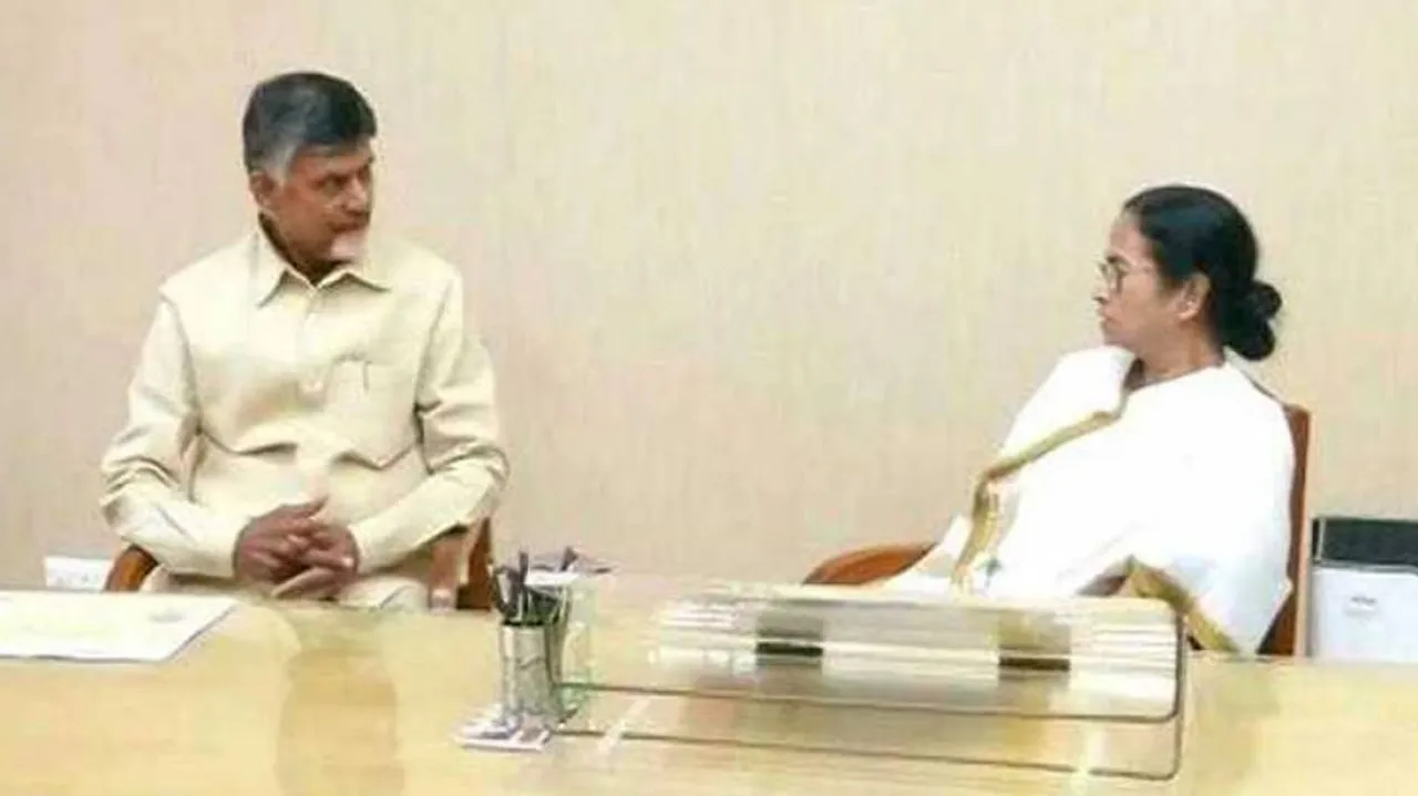 Naidu meets Mamata in Kolkata to discuss post-poll strategy