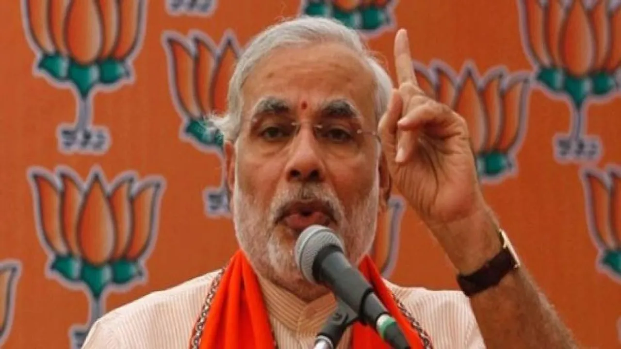 Narendra Modi lashes out at Rahul, Pawar, Chavan