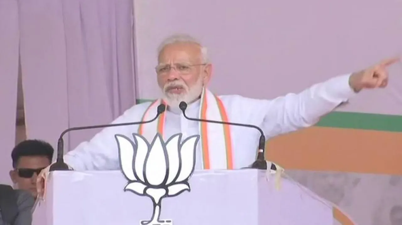 PM Modi Dares Oppn To Bring Back Article 370 In Manifesto