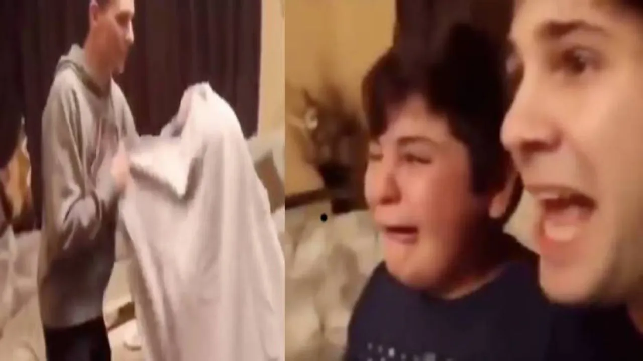 This Family Played A Hilarious Prank On Little Boy Making Him Believe He Went Invisible, Try This With Your Fam At Your Own Risk!   #WATCH
