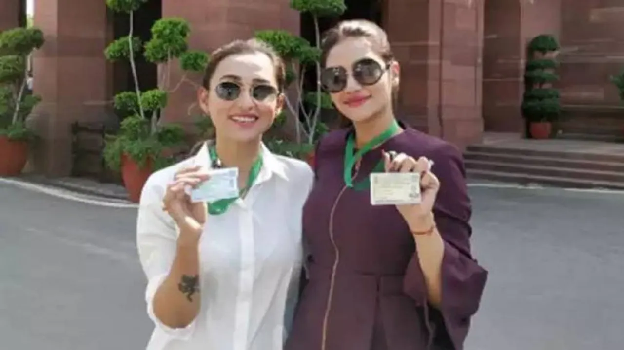 Actor-Turned-Politicians Nusrat, Mimi From TMC Take Oath As Lok Sabha Members