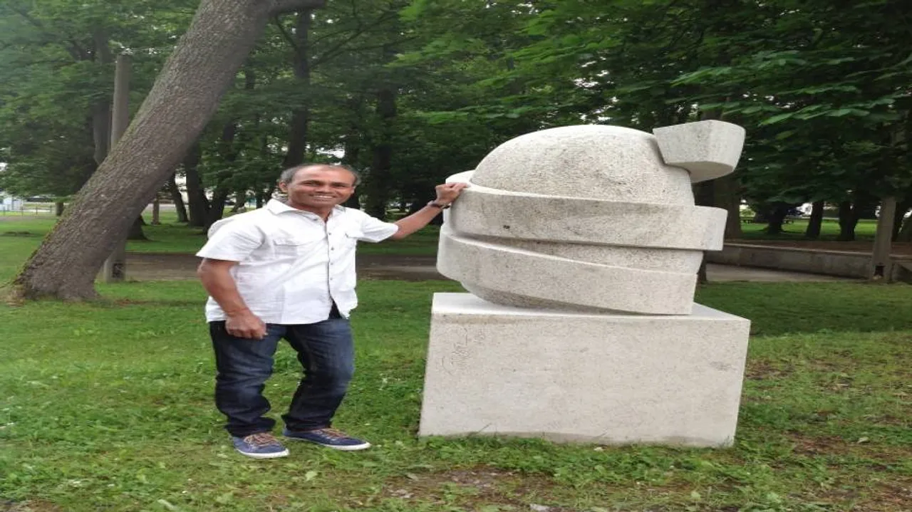 Paris based Odia sculptor invited for int’l symposium in Greece