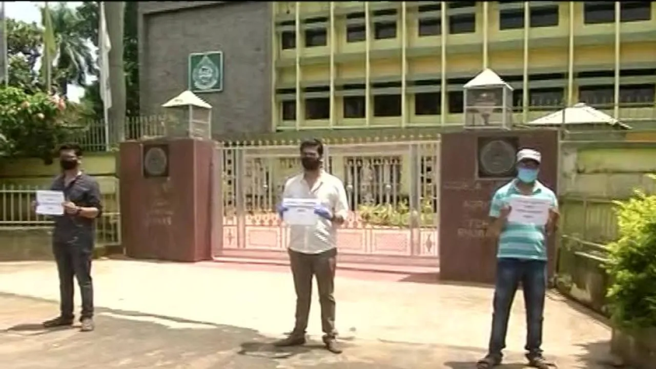 OUAT Exams: Students Stage Protest Demanding Announcement Of Exam Dates