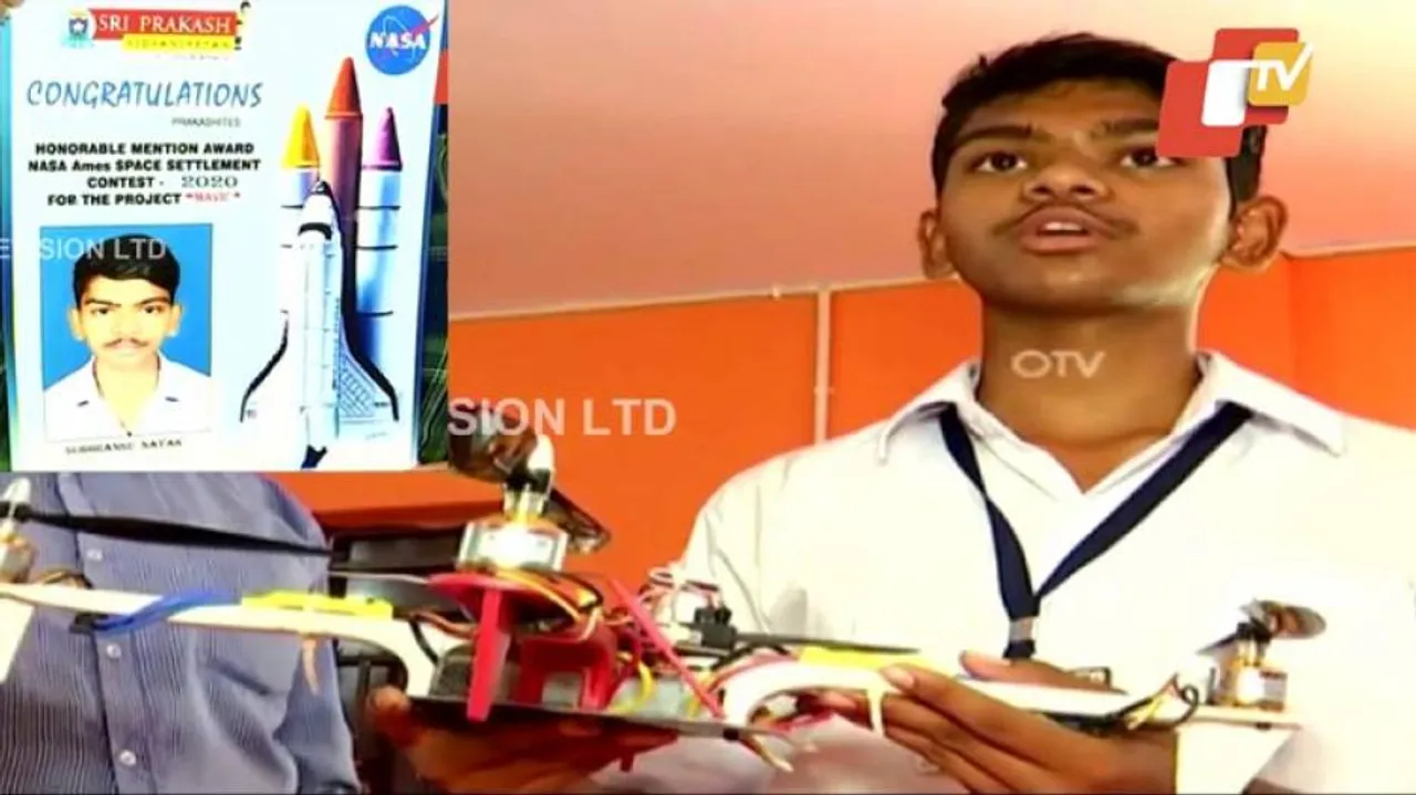 Odisha Boy’s Drone Project Selected In NASA Competition
