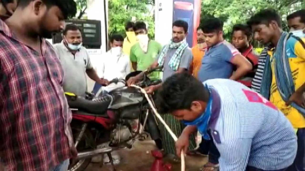 Tension In Nayagarh After Fuel Station Dispenses Water Instead Of Petrol